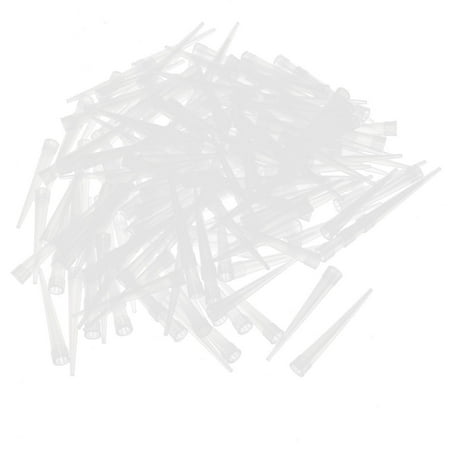 Unique Bargains Lab Disposable Liquid Pipette Pipet Droppers Tips 250ul 1000pcs