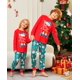thumbnail image 3 of Pijamas a juego para toda la familia, recién llegados, 2025, estampado de letras, Feliz Navidad, pijamas para padre, madre, niños, mono para bebé, ropa para perros, 3 of 5