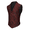 Wine Red, variant on Men's Victorian Christmas Vest Collarless Paisley Steampunk Waistcoat Single Breasted V-Neck Suit Vests