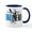 White/Navy Inside, variant on CafePress - Bird Nerd Mug - 11 oz Ceramic Mug - Novelty Coffee Tea Cup
