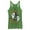 Envy Green, variant on Women's Star Wars Ghoulactic Halloween Stormtrooper Racerback Tank Top Black Heather Medium
