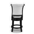thumbnail image 3 of Contemporary Style Counter Stools | Versatile for Kitchen Counters | Black Frame and Fabric Seat | Offer Easy - to - Assemble Seating Solution, 3 of 3