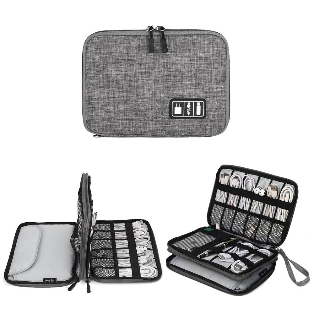 Electronics Organizer, Jelly Comb Electronic Accessories Cable