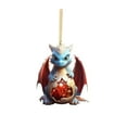 thumbnail image 2 of Honeeladyy Christmas Dragon Hanging Ornament, 2024 New 2D Acrylic Cartoon Dragon Decorative Ornament Xmas Tree Dragon Pendant for Christmas Tree Decorations Car Backpacks Home Decor Gifts, 2 of 6