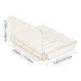 thumbnail image 2 of Masteelf  Wall Storage Organizer Adhesive Shelf Clear Shelves Transparent, 2 of 8