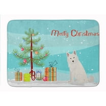 Danish Spitz Christmas Tree Machine Washable Memory Foam Mat