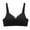 Black, variant on Bigersell Sports Bras for Women Clearance Exercise Bras for Women Wire-Free Bra Style B1321 V-Neck Full-Coverage Bras Hook and Eye Bra Closure Juniors Plus Size Wireless Padded Bras for Women Beige 38