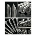 thumbnail image 6 of TONKBEEY 800Pcs M2 Wood Screw Set 304 Stainless Steel Phillips Flat Head Screws DIY, 6 of 10