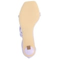 thumbnail image 6 of Journee Womens Marza Mid Heel Open Toe Sandals, 6 of 10
