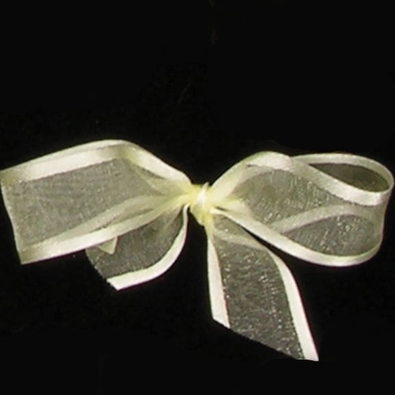 The Ribbon People Sunshine Yellow Solid Edged Craft Ribbon 0.5" x 120 Yards