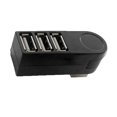 thumbnail image 2 of Portátil 3 puertos USB 2.0 Mini divisor giratorio de 270 grados PC portátil Adaptador para computadora portátil Hub Scienceny DZ5408-00, 2 of 2