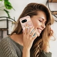 thumbnail image 5 of 360 Degree Rotating Ring Stand Case for Google Pixel 8,Dteck Shockproof Marble Patterned TPU Case Kickstand Slim Back Cover, Gold, 5 of 6