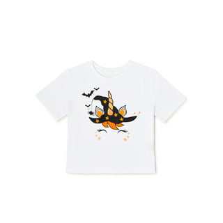 Unicorn Cute Girls T-Shirt Kids Boys Clothes Summer Short Sleeve Girls Tops  Tees Children Clothing Teen Shirts Pony Tshirts (Color : Orange1, Kid Size  : 120) : : Clothing, Shoes & Accessories