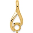 thumbnail image 4 of 14K Yellow Gold 14Ky Fancy 6.5mm Diamond Slide Mtg (26 X 12) Made In United States xs1201, 4 of 5