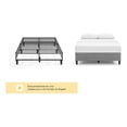 thumbnail image 3 of Box base cama Nooz de metal tipo box con funda tamaño queen, 3 of 6