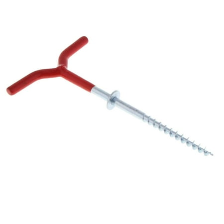 

Steel Pegs Screw Fixed Nail Ice Auger Spiral Drill Rod Holder Fishing
