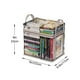 thumbnail image 4 of XWSHYW Contenedores de Almacenamiento Bolsa de Almacenamiento de Libros para Estudiantes, Caja de Almacenamiento Transparente, Plegable, Portátil, Caja Organizadora de Útiles Escolares, 4 of 4