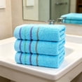 thumbnail image 5 of 1pcs Washcloths, Turkish Soft Wash Cloth Set, Small Hand Towels, Rags for Face and Body, Ultra Soft Cotton Towel , Ideal Everyday use, Compact & Lightweight B(73*34cm), 5 of 7