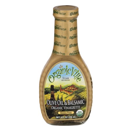 Organicville Organic Vinaigrette Olive Oil & Balsamic, 8.0 FL OZ
