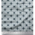 thumbnail image 1 of Soimoi Rayon Fabric Swirl & Floral Patchwork Printed Craft Fabric by The Yard 56 Inch Wide, 1 of 3