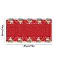 thumbnail image 3 of SLYNSHome Tablecloth For Christmas,Santa Claus Aluminum Foil Waterproof And Oilproof Xmas Table Cover, Holiday Party Decorations 137X183cm, 3 of 6
