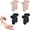 Black*2pairs+beige*2pairs, variant on Heel Pads for Shoes,Anti Slip Shoe Inserts for Too Big Shoes Women Men,Heel Grips Liner Cushions Inserts for Loose Shoes,Soft Heel Protectors Stop Heel Slip & Blisters. (Black*2pairs+Beige*2pairs)