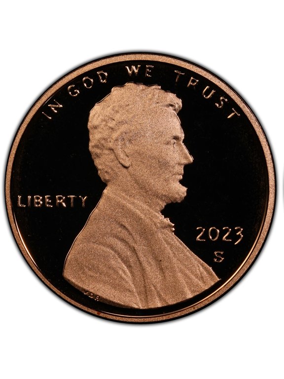 Collectible 2023-S Lincoln Shield Cent 1c - Gem Proof Penny - San Francisco Mint U.S. Coin