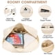 thumbnail image 4 of Bolsa de viaje LUOCIP grande para fines de semana con compartimento para zapatos, 4 of 7