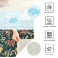thumbnail image 3 of Yayeee Bath Rug for Bathroom Floor Non Slip Rectangle Fluffy Soft Absorbent Mat, 16"x24", Christmas Bows, 3 of 7