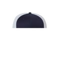thumbnail image 2 of Richardson - Wool Blend Flat Bill Trucker Cap - 511 - Navy/ White - Size: Adjustable, 2 of 3