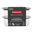 Rubbermaid 3.2 Cup Brilliance StainProof Food Storage Container, Set