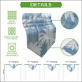 thumbnail image 5 of Summer Palm Trees Table Runner Linen Burlap Table Runner 72 Inches Long Tropical Blue Shabby Abstract Art Beach Dresser Scarves for Kitchen Island Coffee Dining Room Party Holiday Decor 14"x72", 5 of 8