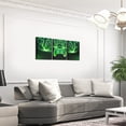 thumbnail image 3 of Erosebridal Neon Green Gamepad Paintings Wall Decor Framed , Gradient Lightning Wall Hanging Decor Bedroom, 3 of 5