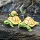thumbnail image 4 of Garden Ornament, Outdoor Animals Dollhouse presenta un interesante jardín realista Familia de tortugas Sharpla muñeca tortuga, 4 of 8