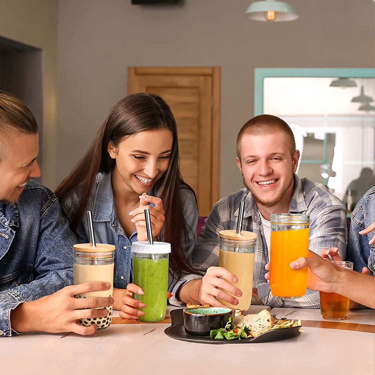 Tasse En Acier Inoxydable 304 Brossé - 240 Ml - Doré - Pour Bière, Café, Cocktails - Neuf
