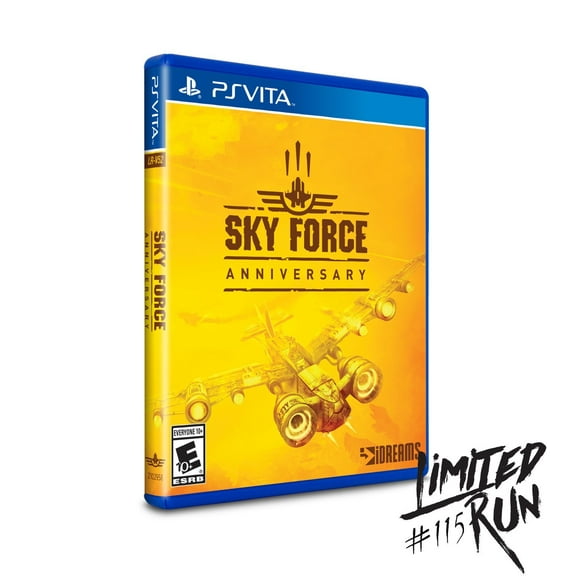 Sky Force Anniversary (Limited Run Games) Discontinued (Playstation Vita)