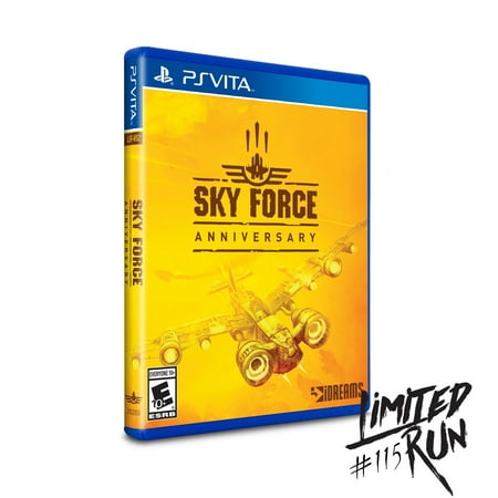 Sky Force Anniversary (Limited Run Games) Discontinued (Playstation Vita)