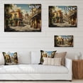 thumbnail image 4 of Designart "Fiesta City Mexico Mexican wall art II" Mexico Print on Natural Pine Wood, 4 of 5