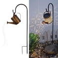 thumbnail image 4 of Regadera solar para exteriores, adorno de luces, lámpara de jardín para ducha, decoración con energía Solar para , césped, Patio, decoración de , Gancho A S de Bron Bronce AS Gancho Sunnimix Luz de regadera, 4 of 7