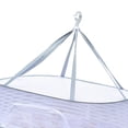 thumbnail image 6 of Fish Drying Racks Versatile Foldable with Hanging Hook Sweater Drying Rack Hanging Mesh Net Dry Basket for Nuts Clothes Sweaters Fish Plants 50x70cm Two Layer, 6 of 8