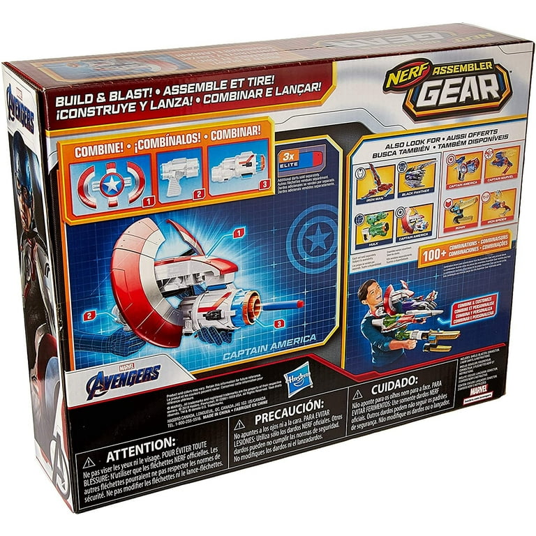 Marvel Avengers: Endgame: Nerf Captain America Assembler Gear