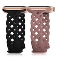 thumbnail image 1 of Pulseras de silicona trenzada Bandiction para Apple Watch, 1 of 7