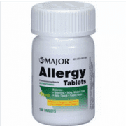 Major Pet Allergy Relief Tablets, 4 mg, 100 Count