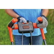 BLACK+DECKER BEMW472BH 10AMP 15 Electric Mowe, Lightweight and easy to maneuver, this electric lawn mower features a Comfort Grip Handle and peak performance with Winged Blade for 30% better