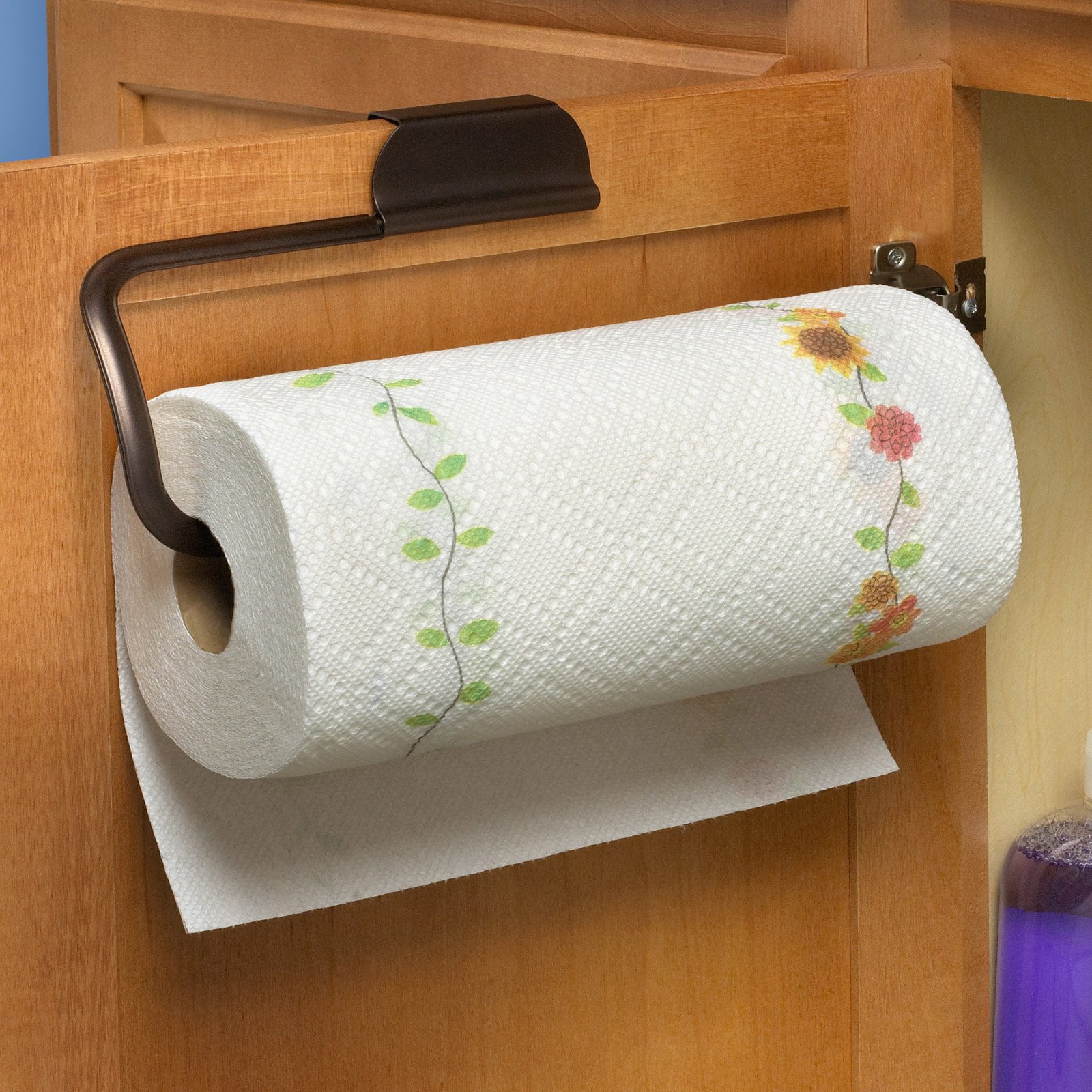 最新のデザイン (Scroll Over the Cabinet Paper Towel Holder) - Spectrum