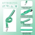 thumbnail image 3 of Minzimin Reflective Dog Collar with Safety Locking Buckle, Adjustable Soft Breathable Nylon Collars for Small, Medium and Large Dogs, 3 of 6