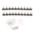 thumbnail image 1 of 20Pcs BERM Toggle Switch LED Light Rocker Button 3 Level 3 Pins On/Off/On 15A 250VAC, 1 of 5