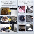 thumbnail image 6 of 2500w Handheld High-Temperature Pressurized Steam Cleaner, 6-Level High Pressure Steam Gun, Portable Steamer Cleaner with Brush Heads, For Grout Tile Kitchen Grease Car Detailing Engine (red), 6 of 7