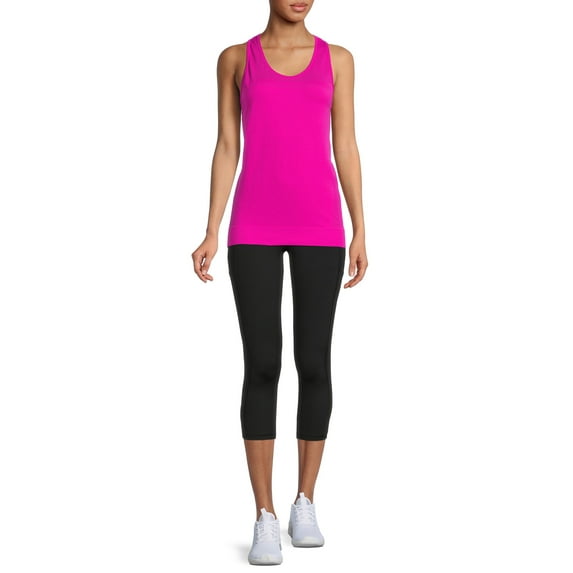 Avia Women's High Waist Capri Legging with Side Pockets, Sizes XS-XXL