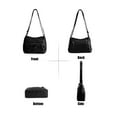 thumbnail image 3 of Gustave Women Crossbody Bags Soft PU Leather Purse and Handbags Trendy Lightweight Multi-Pocket Satchel Cross Body Shoulder Bag for Everyday Work Travel, Black, 3 of 8